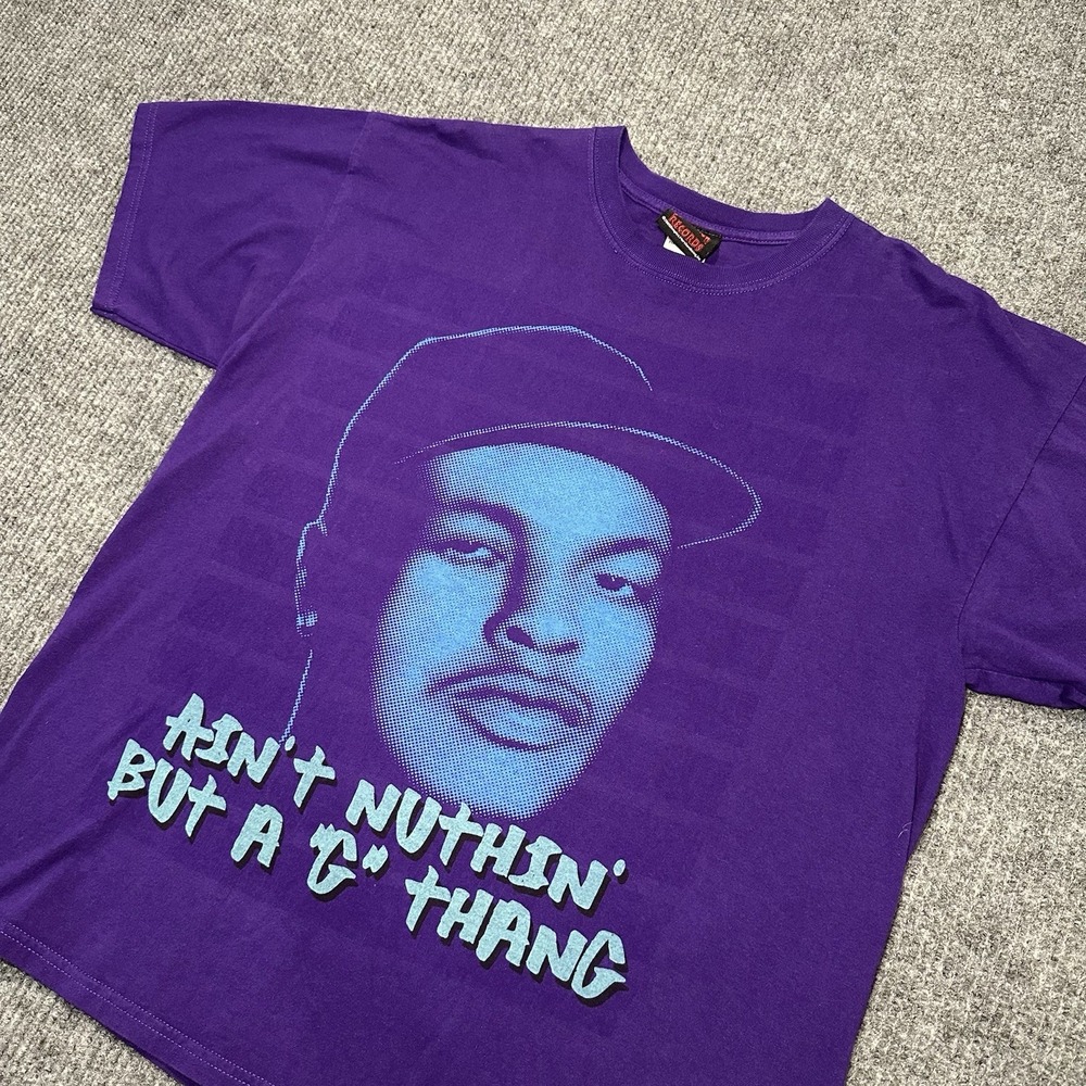 Vintage Dr‎ Dre Death Row Records Nothing But A G Thang 2005 Tshirt Size XL Nice